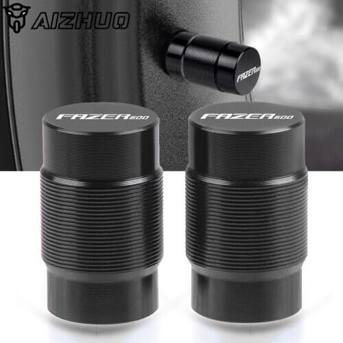 Wheel Tire Valve Caps CNC Aluminum Airtight Covers Motorcycle For YAMAHA FAZER600 FAZER 600 FZ6S/FZ6N 1998-2003 2002 2001 2000