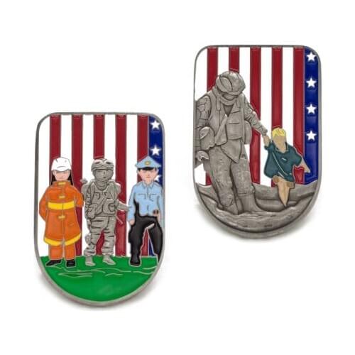 Custom Zinc Alloy 3D Enamel Award Coin cheap usa 3D military coins