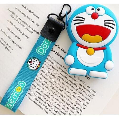 Cute Bear Versatile Coin Purse Mini Card Keys Earphone Bag Women Small Money Pouch Cartoon Anime Silica Gel Portable Kids Purse