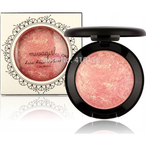 Mivagirl Blush Baked Blushes Color Blusher Blush Palette Cheek Blusher Blushes Face Make up Free Shipping