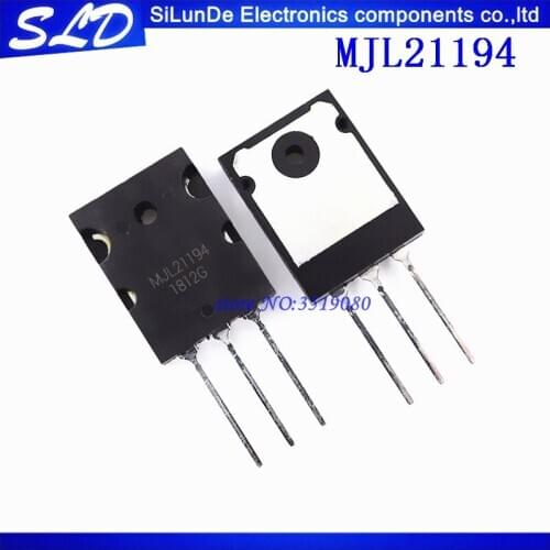 MJL21194G MJL21194 21194 TO-264 16A250V 50pcs/lot Free Shipping