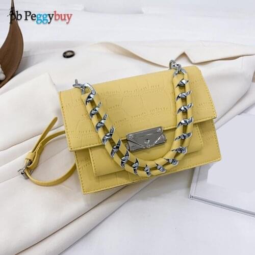 Fashion Stone Pattern Shoulder Crossbody Bags for Women PU Leather Handbags Lady Casual Solid Color Shoulder Bag