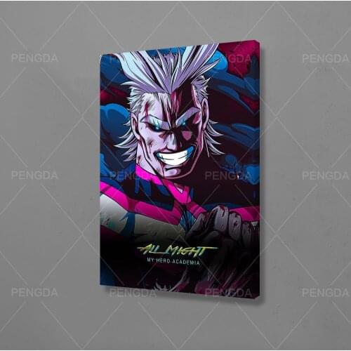 Canvas Painting Print Modular My Hero Academy Poster Wall Art HD Pictures Japan Anime Cool Home Decor Artwork Bedroom Framework
