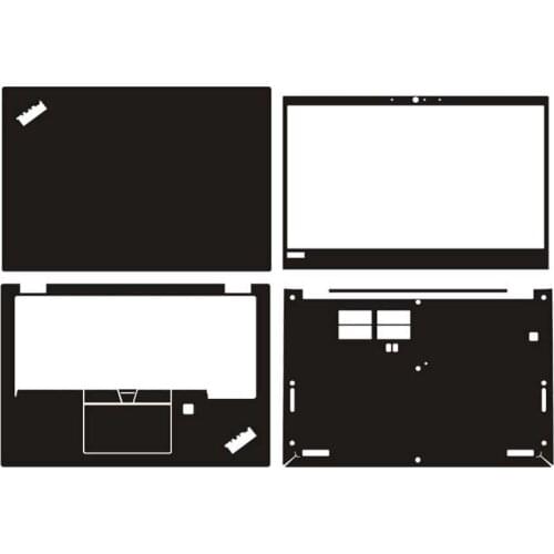 KH Laptop Sticker Skin Decals Cover Protector Guard for ThinkPad S2 2020