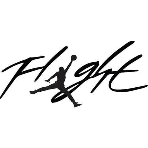 Creative Car Sticker, Flying Man Logo, Personalized Decal, Waterproof Sunscreen, Stylish Decal for Car, 16cm * 7cm