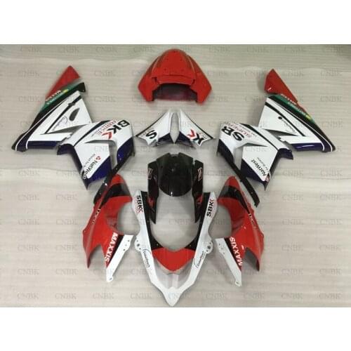 Fairing for ZX10r 05 for Kawasaki ZX10r Fairings 2004 ZX10r Fairings 2004 - 2005 Red White