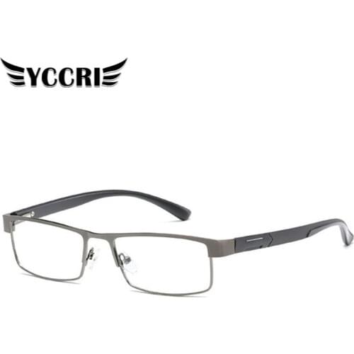 Men Titanium Alloy Reading Glasses Non Spherical 12 Layer Coated Lenses Business Hyperopia Prescription Eyeglasses +1.0 To +4.0