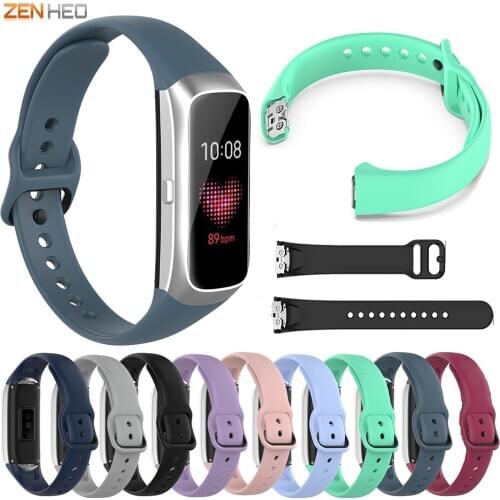 Silicone Wrist Band Strap for Samsung Galaxy Fit SM-R370 SM R370 Smart Watch Band Bracelet Accessories