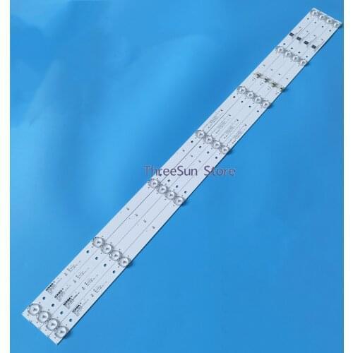 4 PCS/set LED backlight strip for Konka LED43K7200 LED43G30CE KDL43JT662A LED43S1 Toshiba AOC L43s3900fs L43s3900