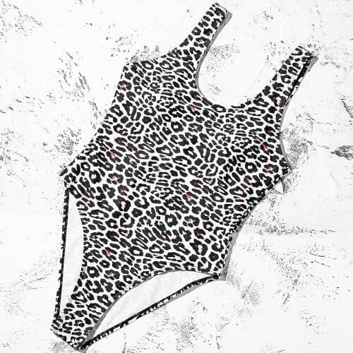 ZTVitality Leopard One Piece 2020 New Arrival Padded Backless Push Up Swimsuit Beach Sexy Swimwear Women Swimming Suit Monokini