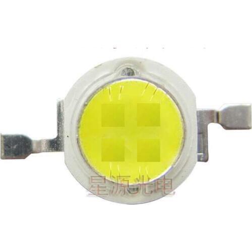 1 5 10 20 50pcs 5W 4-LED 440LM Cold White 10000K Warm White 3500K Netrual White 4500K Cool White 6500K LED Bead Light Parts