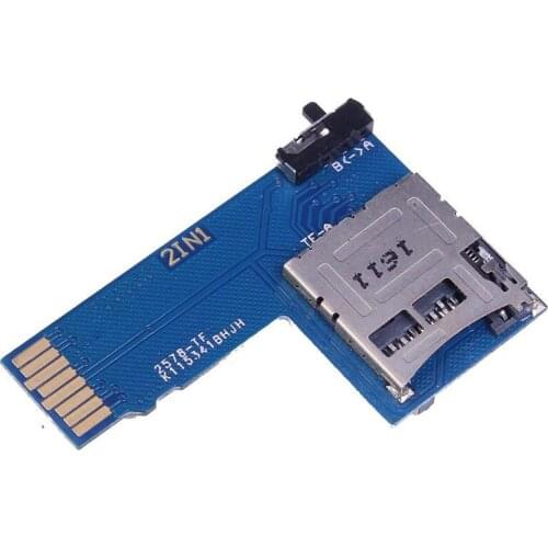 1pc Icstation 2 in 1 Micro SD Card Memory Storage Board Shield Module Dual System Switcher for Raspberry Pi B+ 2B 3B