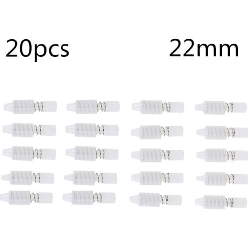 20 pcs/lot 22mm Heatsink Cooling Fan Spring Rivet Fastener Push Pin Mounting Screw White Color