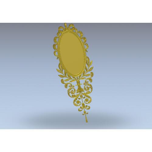 3D model mirror relief statue figure for artcam type3 cnc router engraving STL format file for sale M425