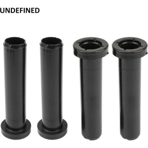 4PCS Motorcycle Rear Arm Long Bushing Set Black Rear Suspension Bushings Kits Plastic For Polaris Sportsman 335 4x4 1999-2000