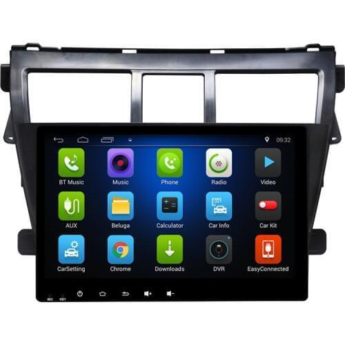 9"Android 10 ! Car DVD PC Multimedia DVD Player GPS Navi Stereo Radio Fit 2007 2008 2009 2010 2011 2012 Toyota VIOS OBD2 DVR