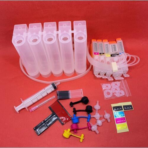 5Color PGI250 CISS ink cartridge PGI-250XL PGI-250 CLI-251 for Canon PIXMA MG5420 MG6320 iP7220 MX722 MX922 MG5520 MG6420 MG7120