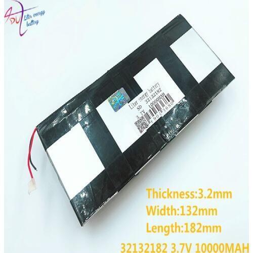 3.7v 32132182 30130180 10000mah lithium ion batteries Tablet PC talk9x u65gt Rechargeable battery