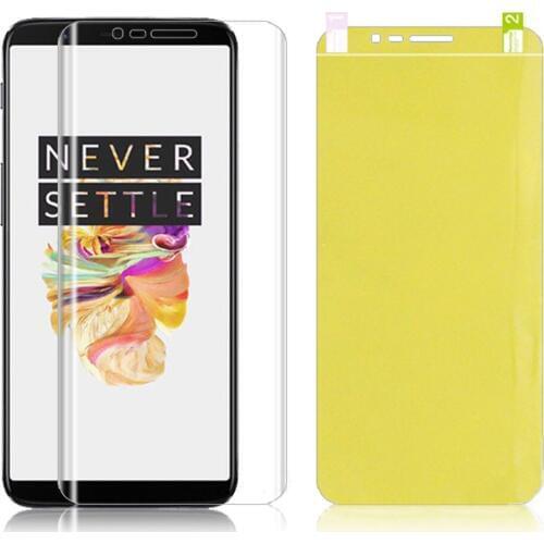 NanoEdge Protective Film for Oneplus 7 Pro 3 3T 5 5T 6 6T Screen Protector 1+ 7 Pro 5 5T 3 3T 6 6T Screen Protector (Not Glass)
