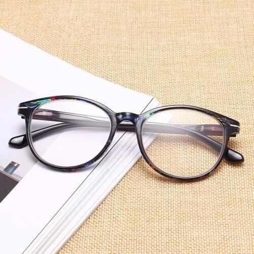 MYT_0182 New Round Reading Glasses HD Resin elderly glasses for men and women comfortable reading glasses Presbyopic Glasses