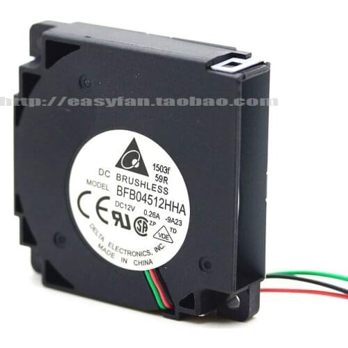 Original 4.5cm 12V 0.26A bfb04512hha turbofan blower