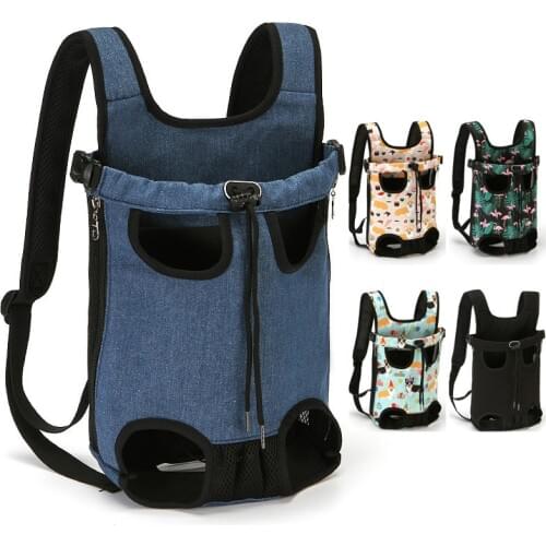 Pets Accessories Cat Backpack Canvas Breatable Puppy Travel Dog Bag Backpack for Small Dog Chihuahua Pitbull Corgi Cat Carrier