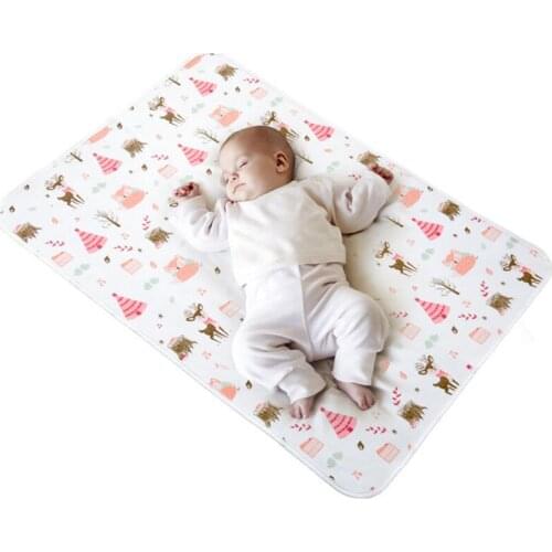 NEW 1-4 Pcs Waterproof Baby Diapers Newborn Mat Menstrual Pads for Women Baby Playmats Soft Baby Sheets Changing Mat for Newborn