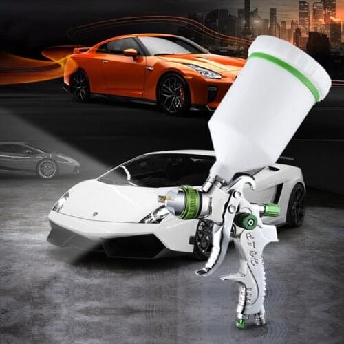 Professional HVLP Spray Gun 1.4 1.7 2.0mm Nozzle Kits Gravity Airbrush For Car Painting Tool Kits Home DIY