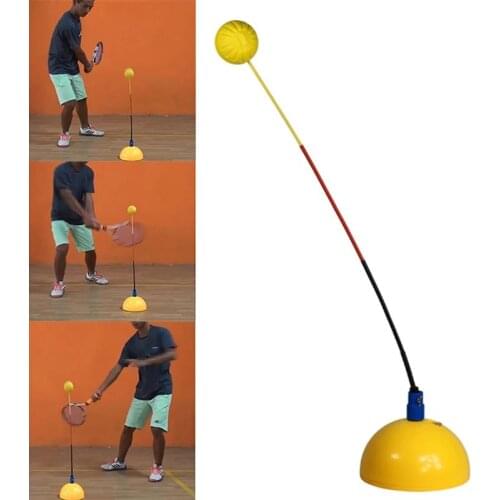 Professional Tennis Trainer Portable Practice Training Ball Machine Rebound Swing Tool Self-Study Accessories For Beginners Kids