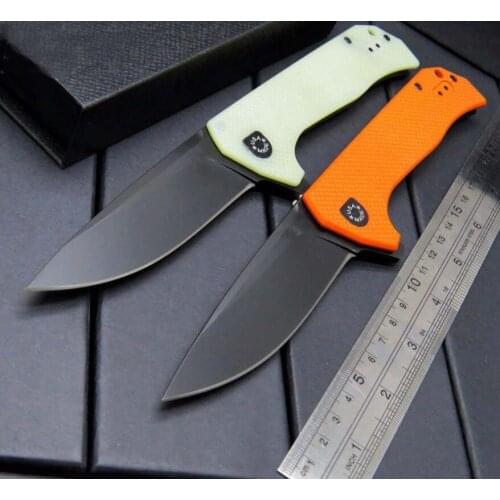ZT Knife 0804 ZT0804 G10 Handle Flipper Folding Blade Pocket Tactical Knife Hunting Fishing Xmas Gift Knives EDC Tools