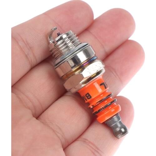 1PCS BM6A Spark Plug Glow Plug Standard Spark Plug BM6A Small Engine Replacemnet for 2-stroke Chainsaw Lawn Mower Strimmer