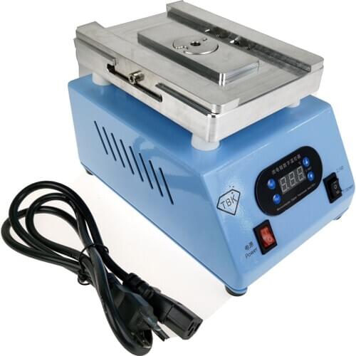 TBK 238 dissolves Phone X back cover separator to repair Phone X/XS/MAX glass back cover