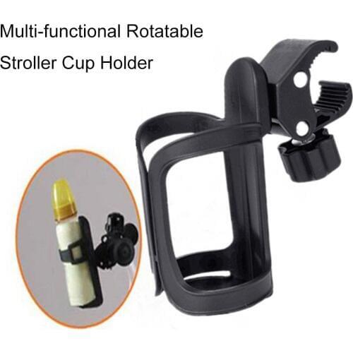 Baby Stroller Universal Cup Holder Pram Nursing Milk Bottles Rotatable Rack Bicycle Bike Bottle Holder Baby Stroller Accessories