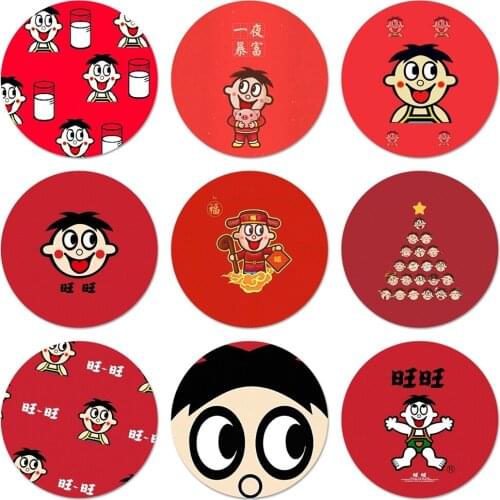 58mm Wangzai Milk Icons Pins Badge Decoration Brooches Metal Badges For Backpack Decoration