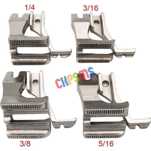1SET #U192W+U193KW Double Welt Foot Set fit For Consew 205RB / Juki DU-141 DU-1181 BROTHER DB2-B797 Walking Foot Machine