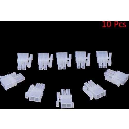 10Pcs/lot 5557 Female Reed/Male Housing/Straight/Right Angle Female Plug Connector 4.2mm