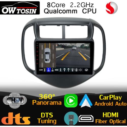 9" IPS Qualcomm CPU Android For Chevrolet Sonic Aveo T300 2016-2020 Car Radio GPS 360 Panoramic 4G LTE WiFi Stereo CarPlay Auto