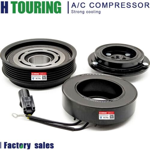 A/C Compressor Clutch for Hyundai Santa Fe Sonata Kia Amanti Optima 97701-2B201 97641-3K220 977012B201 977011U100RU 976413K220