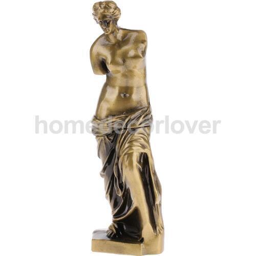 Aphrodite Venus Genetrix Greek Roman Goddess Statue Figure Sculpture Tabletop-Metal