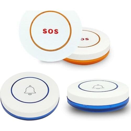 433MHz Wireless SOS Button/Doorbell Button For Our Home Burglar Alarm System ATF