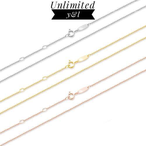 2MM Inca Basic Link Chain Necklace for Women Men Rose Gold Thomas Style Charm Pendant Accessories 925 Sterling Silver Jewelry