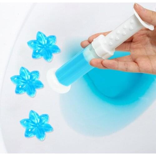 Flower Aromatic Toilet Gel Toilet Deodorant Cleaner Toilet Fragrance Remove Odors Household Cleaning Chemicals Toilet Cleaner