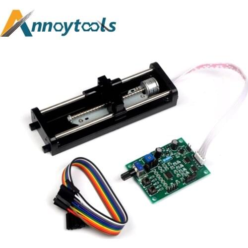 70mm Effective Stroke Small sliding table guide rail micro stepping motor high precision 2-phase 4-wire mini slider