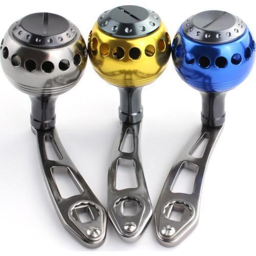EKfan Aluminum alloy Single Handle 8*5MM With Ball Bearings For Baitcasting Fishing Reel Accessories