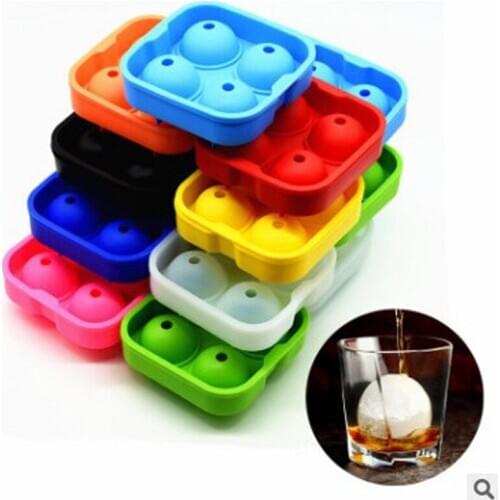 Leakproof silica gel four-link combination silica gel ice hockey mold ice hockey device silica gel ice hockey