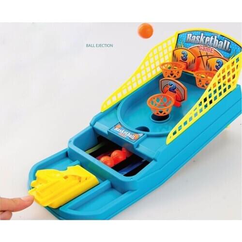 Basketball Game Rack Table Finger Ejection Shooting Machine Mini Desktop Childrens Educational Parent-child Toys