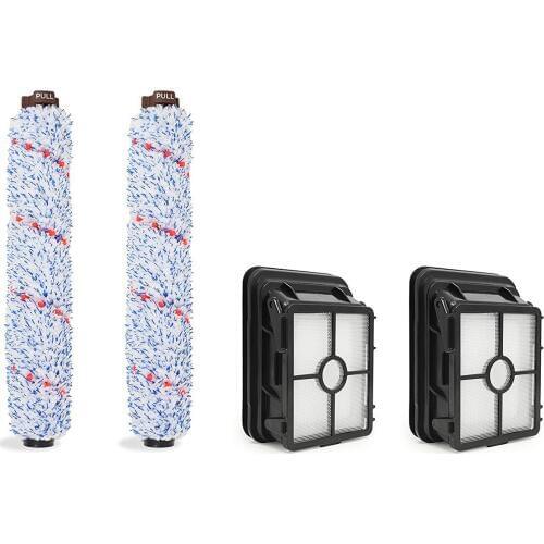 Gentle Clean Multi Surface 1868 Brush Roll And 1866 Vacuum Filter For Bissell Crosswave. Compare To Part # 1608683, 160-8683