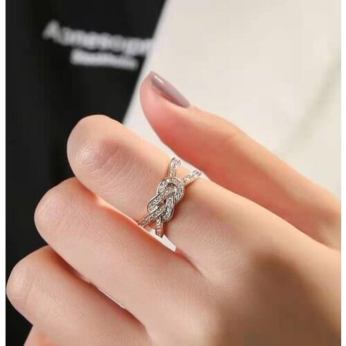 2021New Korea Fashion Simple Temperament Open Rings for Women Engagement Birthday Anniversary Gift for Female Personalized Gift