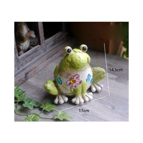 GARDEN RESIN OLD FROG GARDEN GARDEN BALCONY ORNAMENT ORNAMENTS