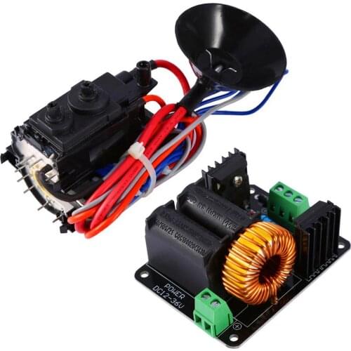 DC12-24V ZVS Coil Driver Board Flyback Driver Module with Ignition Coil High Voltage DC Power Supply Replacement for Tesla
